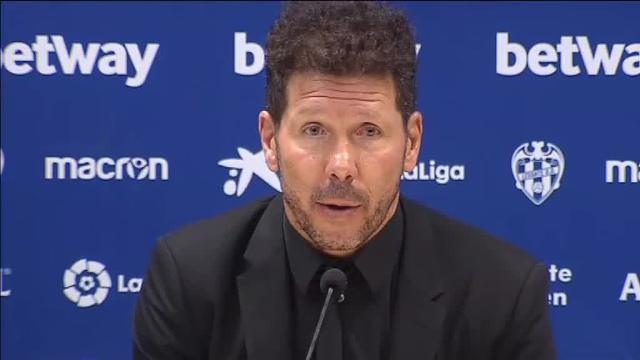 Simeone: &quot;Creo que el equipo se ha ido rehaciendo poco a poco&quot;