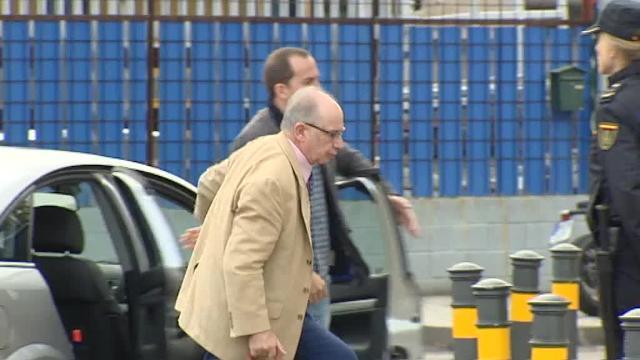 Rodrigo Rato y Miguel Blesa durante el juicio por las tarjetas «black»