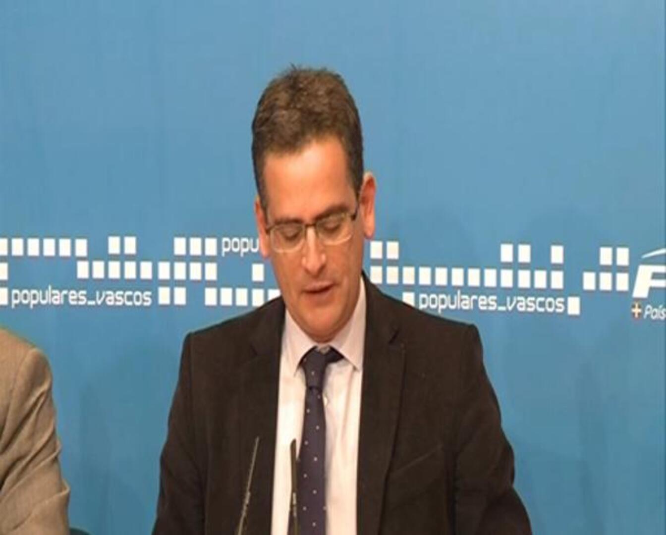 El PP vasco se reunirá con EA el 12 de enero