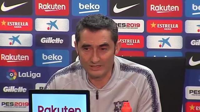 Valverde: &quot;Todos tratamos de ayudar a Dembélé para que dé su mejor versión&quot;