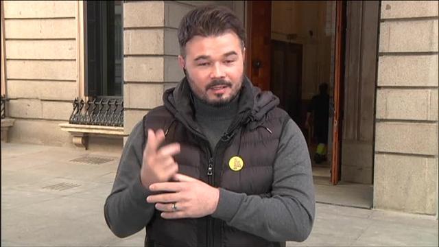 Rufián aboga por una mesa de diálogo con todos los partidos