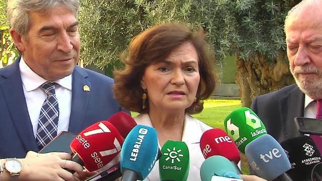 Calvo aboga por la &quot;calma&quot; para formación del Gobierno