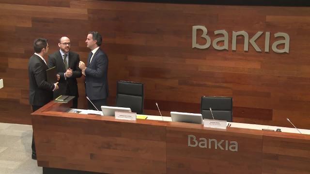 Los presidentes de Bankia, José Ignacio Goirigolzarri, y de BMN, Carlos Egea