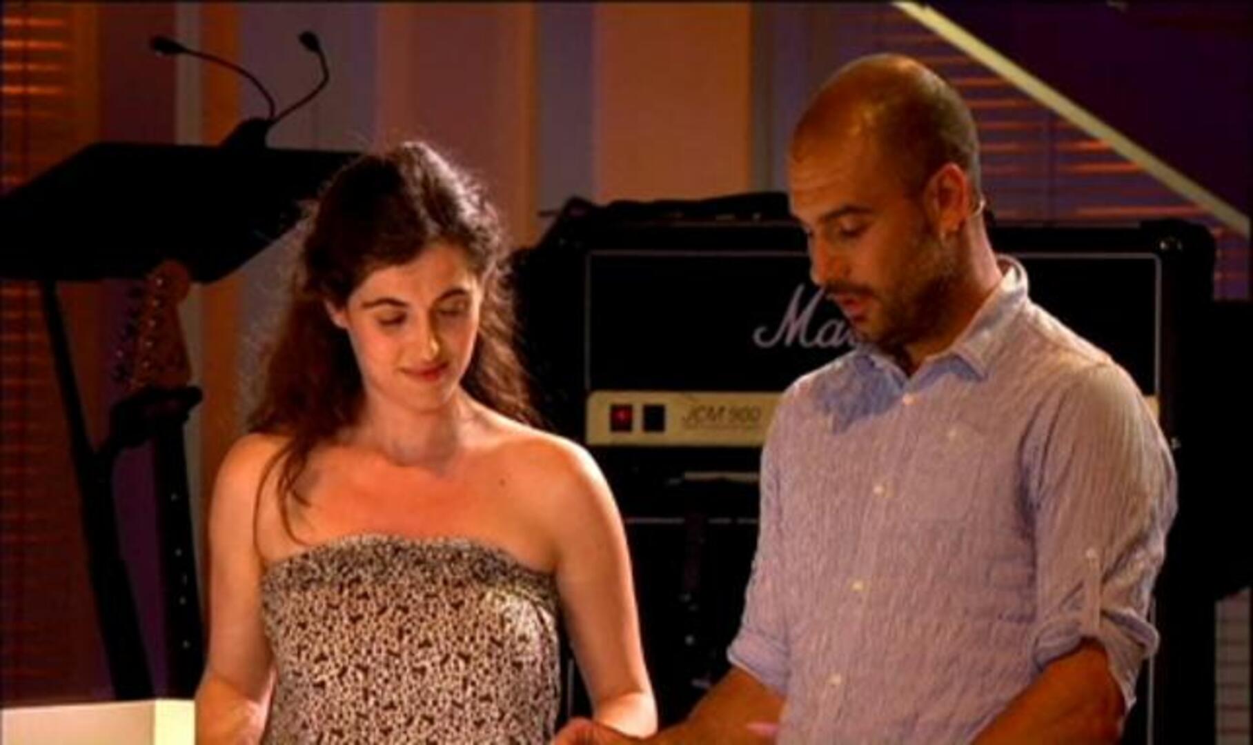 Guardiola, poeta en el concierto solidario de Lluis Llack