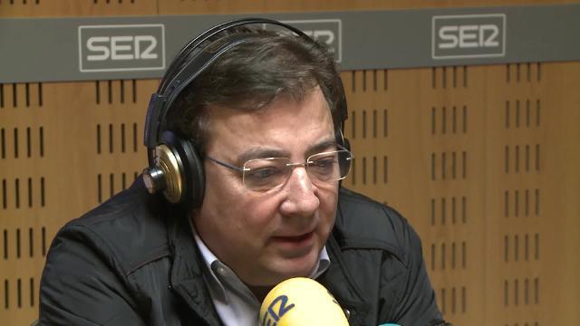 Guillermo Fernández Vara, presidente de la Junta de Extremadura