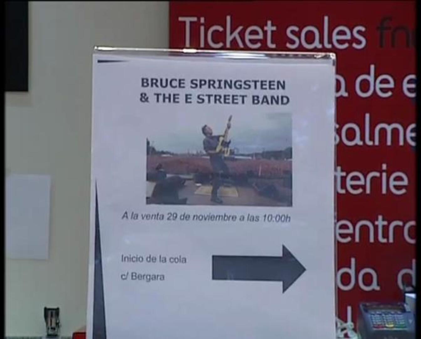 Bruce vende 15.000 entradas en cuatro horas para Barcelona, pese a los fallos técnicos