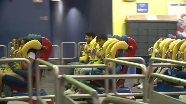 Los chicos de OT disfrutan de una noche en Warner Bross