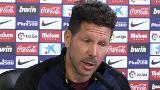 Simeone: «Me enorgullece más el empate en el Camp Nou que las tres victorias en el Bernabéu»