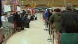 La borrasca «Ana» provoca retrasos de más de dos horas en el aeropuerto de Manises