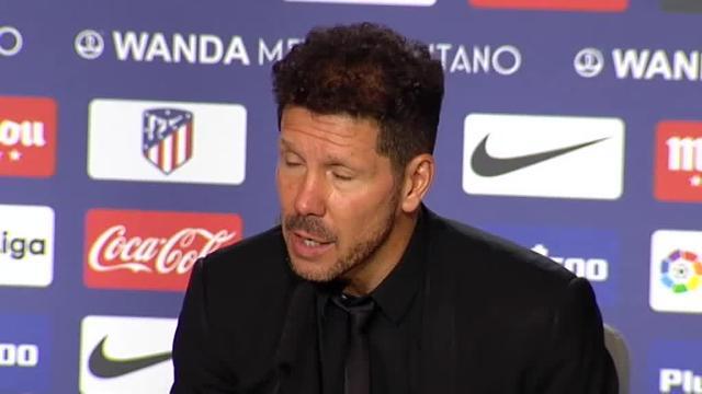 Simeone: &quot;Seguramente Rodri y Koke sea la mejor pareja de medios para atacar&quot;