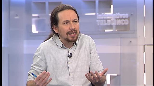 Pablo Iglesias: &quot;En Cataluña no hubo una insurrección armada y no se pude comparar con el 23F&quot;