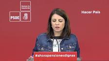 PSOE pide a Educación "sentido común y no más ocurrencias"