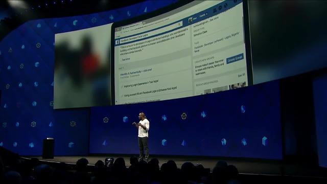 Mark Zuckerberg, fundador de Facebook, durante la F8