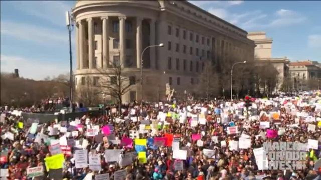 Miles de personas reclaman un mayor control de las armas en Washington