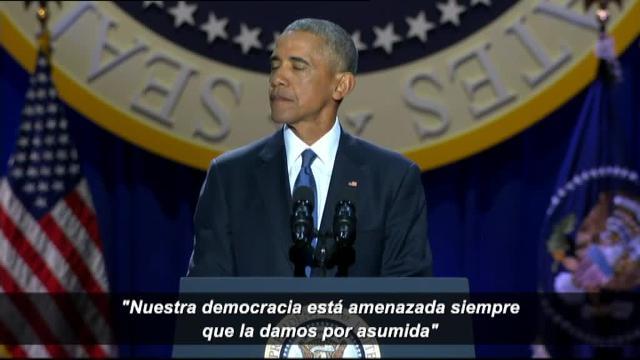 Barack Obama, en Chicago