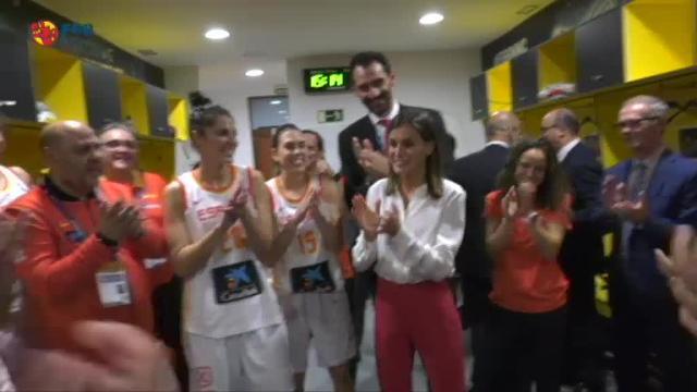La reina felicita a la selección española de basket femenino tras su medalla de bronce en la Copa del Mundo