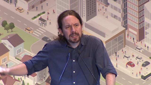 Iglesias: &quot;Es una vergüenza, La Manada condenados a 9 años y Junqueras a 25&quot;