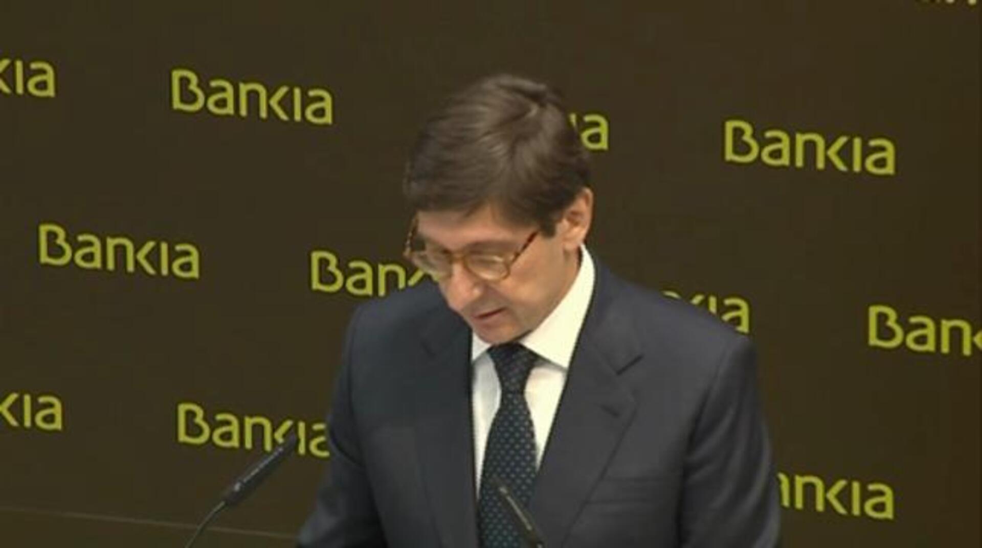 El presidente de Bankia, José Ignacio Goirigolzarri
