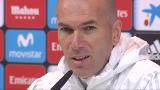 Zidane reconoce que tienes ganas de jugar el domingo contra el Girona