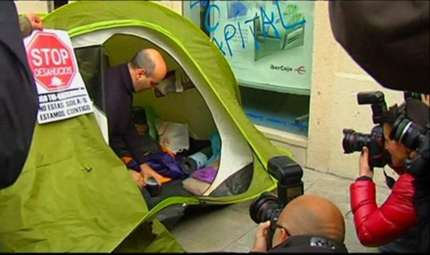 Un camionero en paro logra la dación en pago de su piso con una huelga de hambre