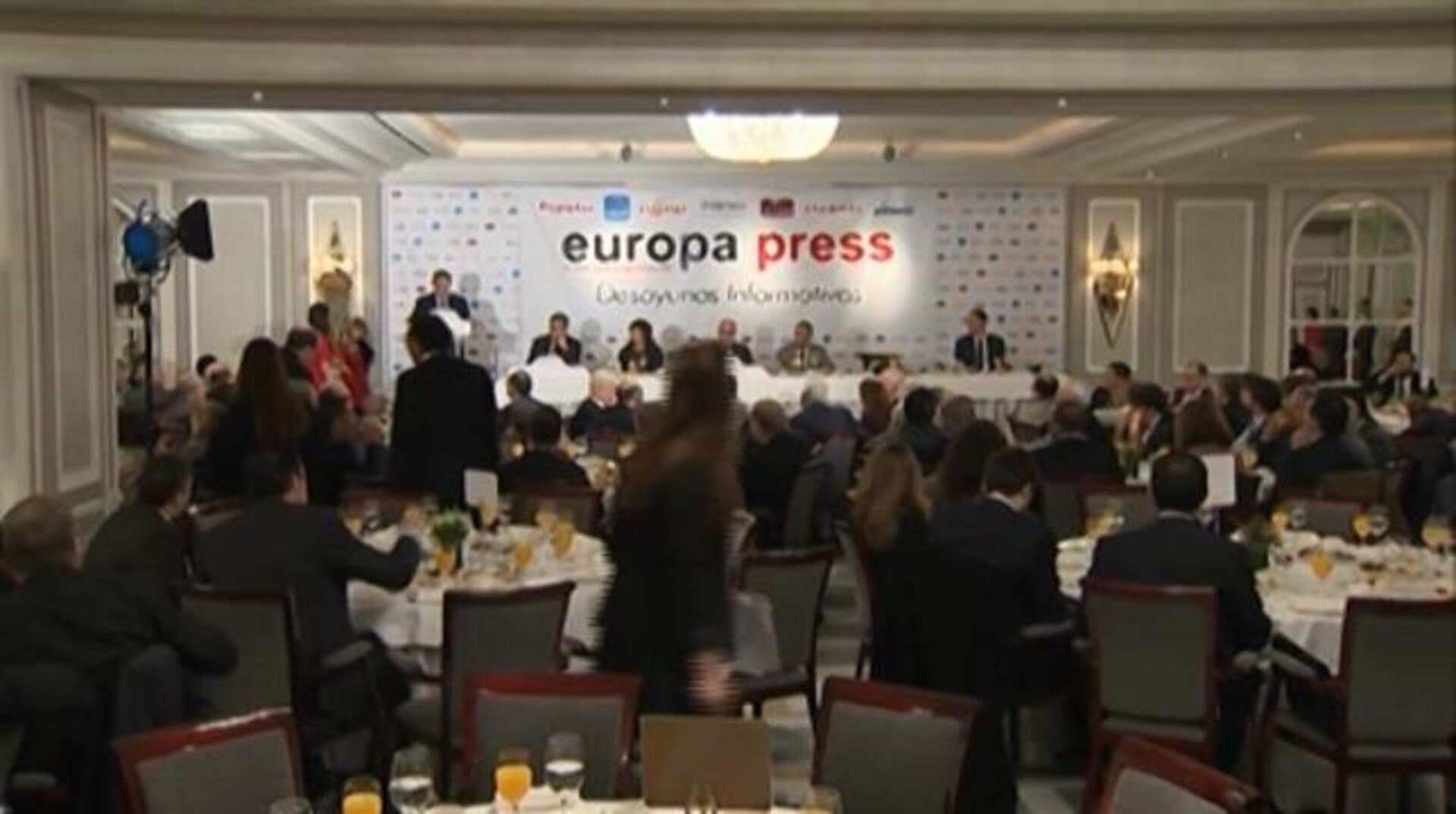 El presidente de la Asociación Española de Banca (AEB), José María Roldán