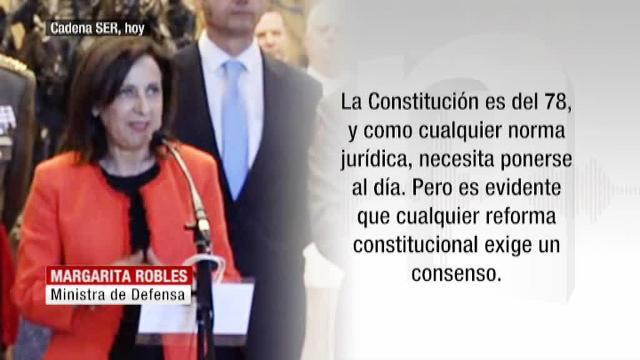 El Gobierno condiciona la reforma constitucional a un &#039;consenso transversal&#039;