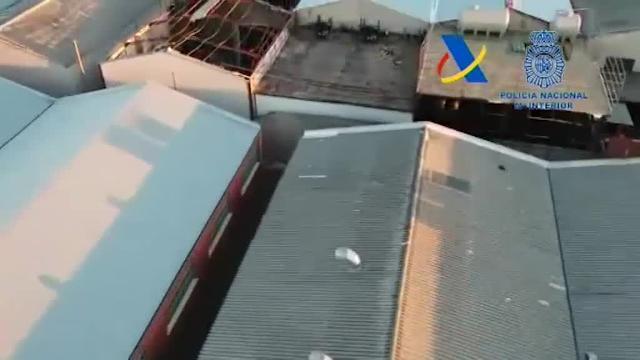 La policía se incauta de 800 kilos de cocaína camuflados en 188 toneladas de rocas