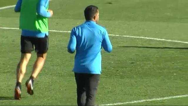 Boca se ejercita en Las Rozas