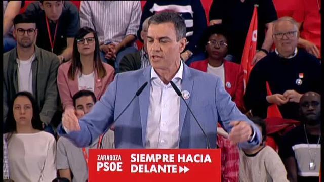 Sánchez: &quot;Ni una, ni dos, ni tres siglas de la derecha frenarán la ola de futuro&quot;