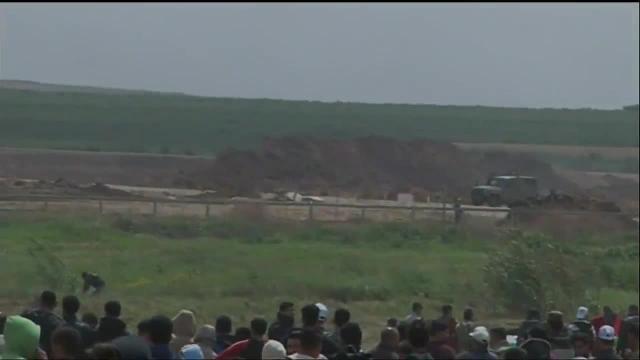 16 palestinos muertos y más de 1.400 heridos en Gaza