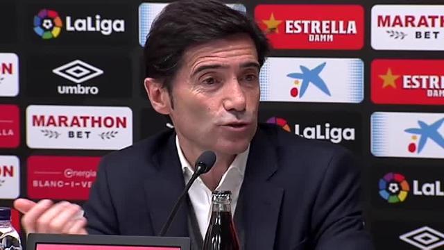 Marcelino reconoce que &quot;lo más justo habría sido el empate&quot;