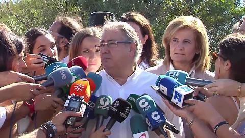 Consecuencias del incendio en Cuesta Maneli (Moguer)