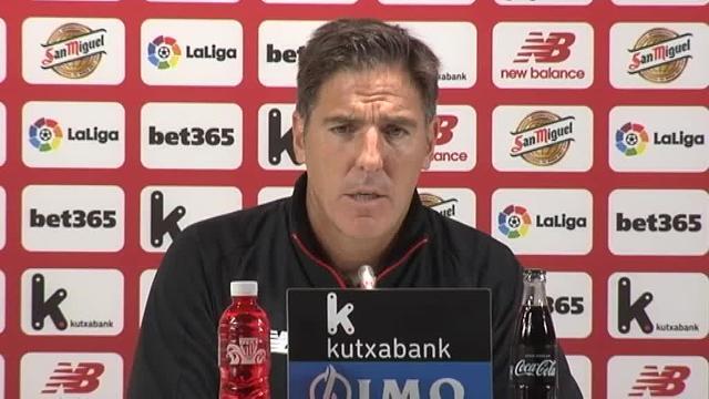 Marcelino: &quot;Un equipo en crisis no compite como hoy&quot;