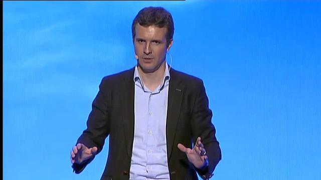 Casado avisa a sus votantes: &quot;Que nadie piense que tiene tres opciones cuando vaya a la urna&quot;