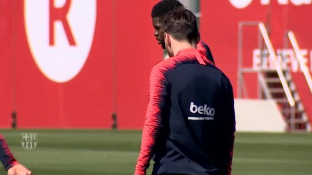 El Barça carga las pilas en la Ciudad Deportiva