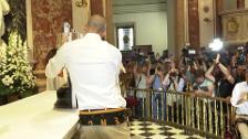 El Valencia ofrece la Copa del Rey a la Virgen de los Desamparados