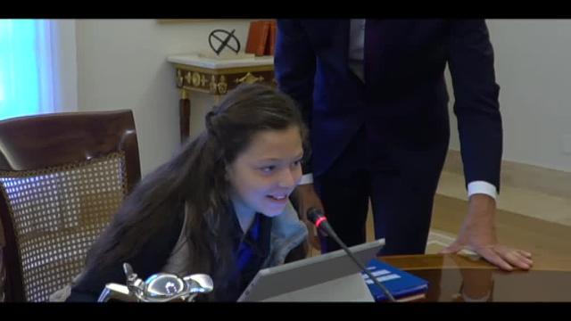 Irene visita a Pedro