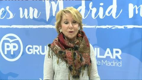 Vídeo: Esperanza Aguirre: «Lo principal es poner una fecha para la finalización de los vehículos de gasóleo»