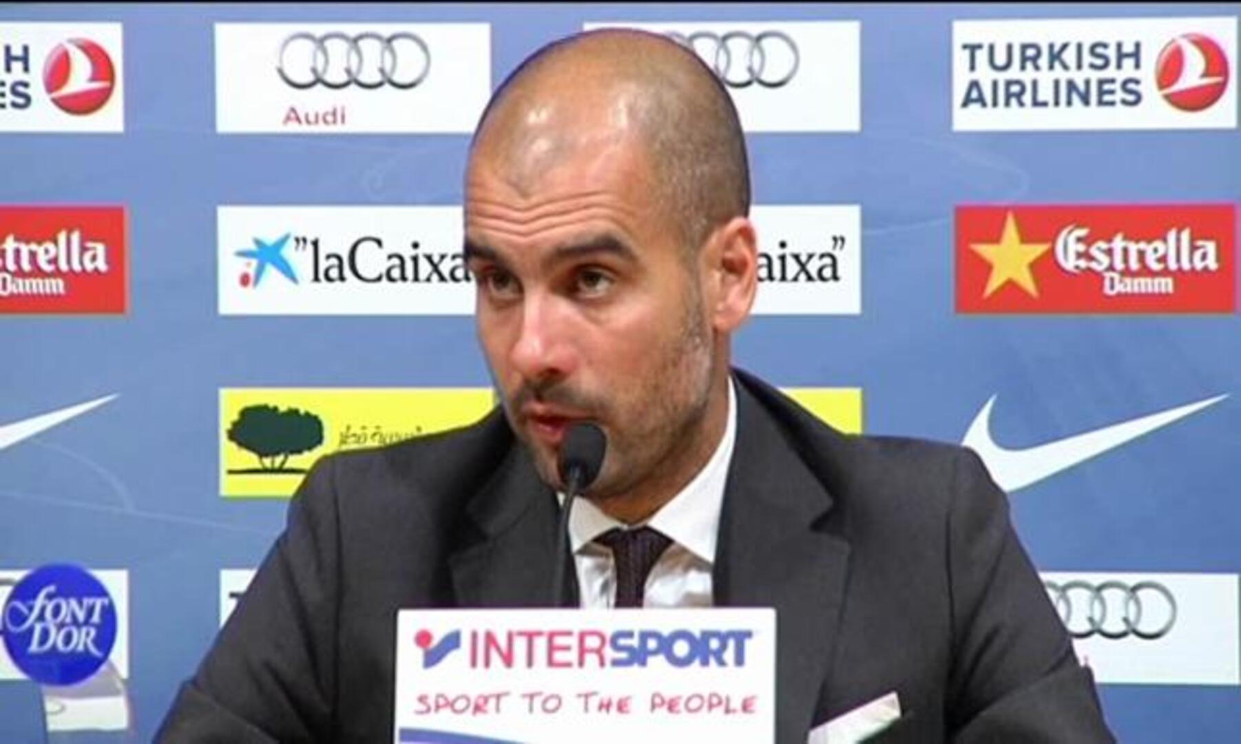 Guardiola: «Entiendo que el Madrid sea ahora el favorito»