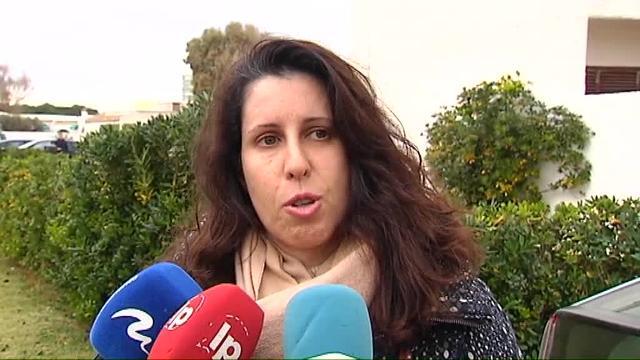 Imagen de los efectos del temporal tomada este lunes en Denia