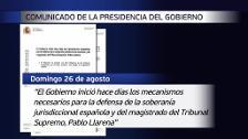 Delgado desoyó a altos cargos de Justicia sobre el apoyo al juez Llarena