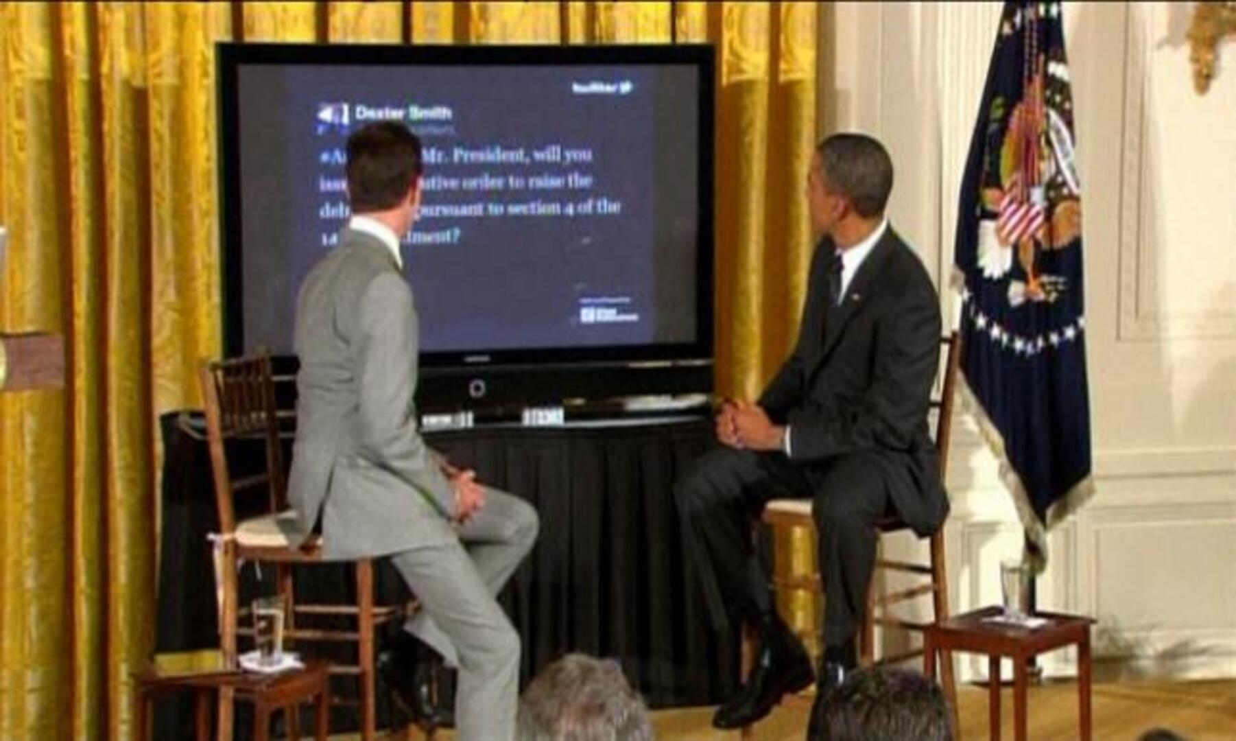 Obama responde al presidente republicano de la Cámara de Representantes en un encuentro por Twitter