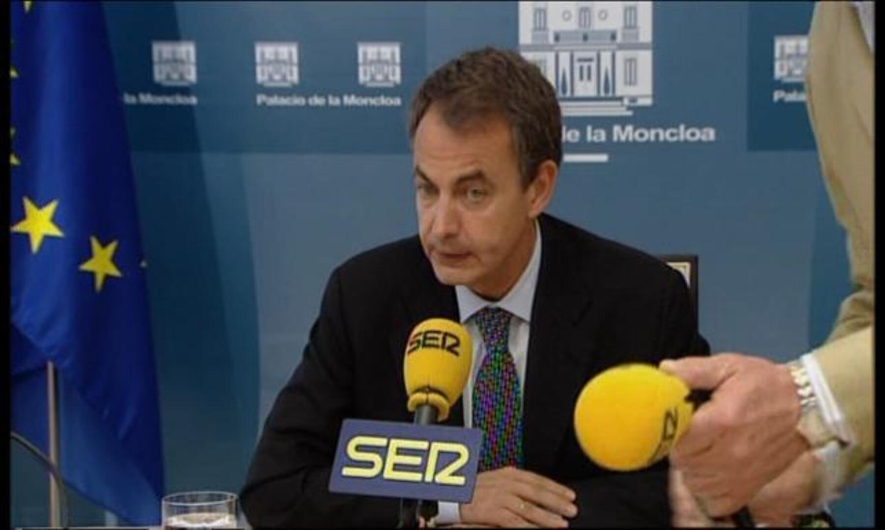 Zapatero: «Interior actuará bien y de manera inteligente»