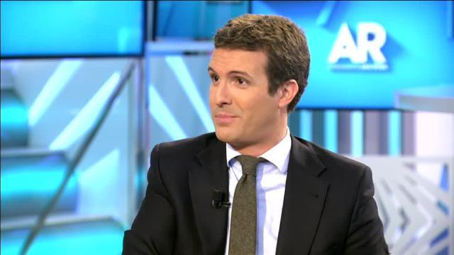 Casado pide que el voto del centro-derecha se concentre en el PP porque lo que cuentan &quot;son los escaños&quot;