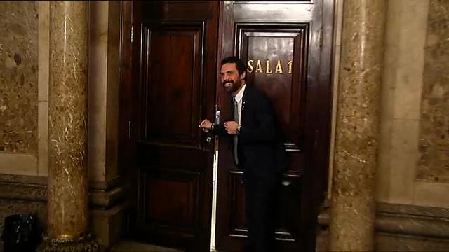 Torrent &#039;se cuela&#039; en una reunión del grupo de Junts Per Catalunya en el Parlament
