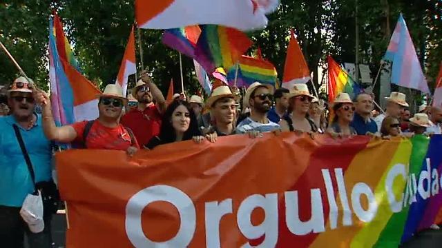 El Día del Orgullo reúne a todos los partidos políticos, menos al PP que no fue invitado