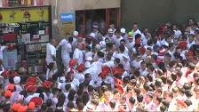 Pamplona comienza los Sanfermines con ganas de fiesta y de pasárselo bien