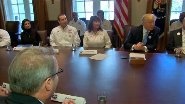 El presidente de los Estados Unidos de América, Donald Trump