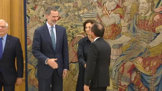 Felipe VI recibe en audiencia a la directora general de la UNESCO