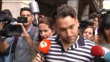 Los cinco miembros de «La Manada» han firmado ya en el juzgado de guardia de Sevilla